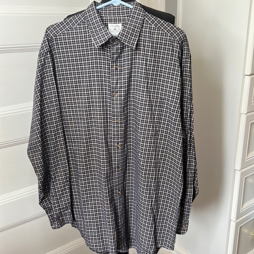 BROOKS BROTHERS MENS LONG SLEEVE SHIRT SIZE‎ L NEW WITHOUT TAGS